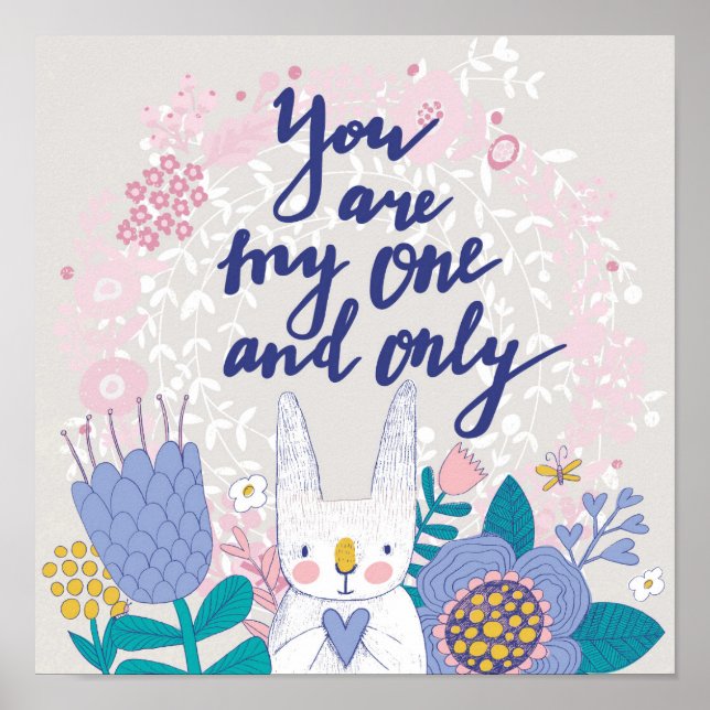 You Are My One And Only Poster (Front)