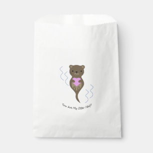You are My Otter Half Favour Bag