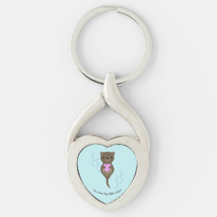 You are My Otter Half Key Ring