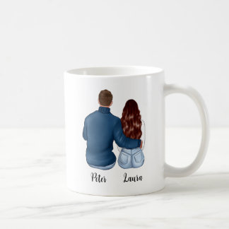 You are my person | Couple mug | Brunette hair