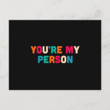 You are my person