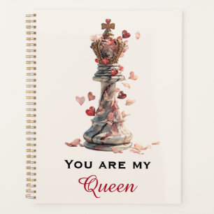 You Are My Queen Chess Art Planner