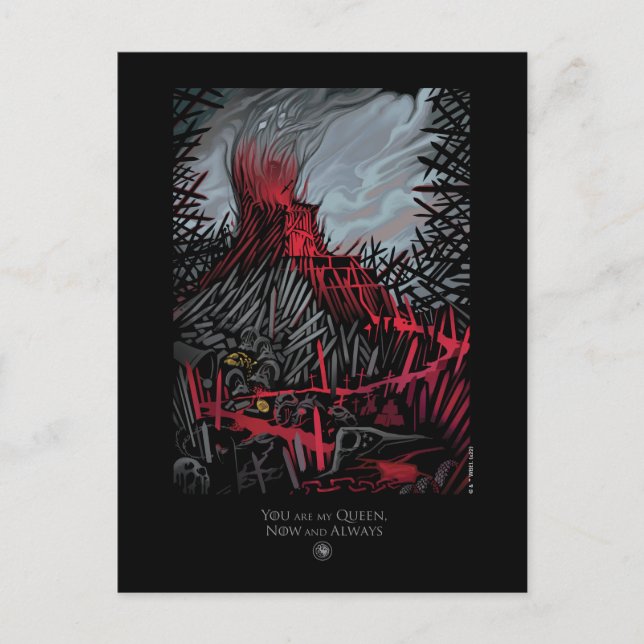 You Are My Queen, Now And Always Postcard (Front)