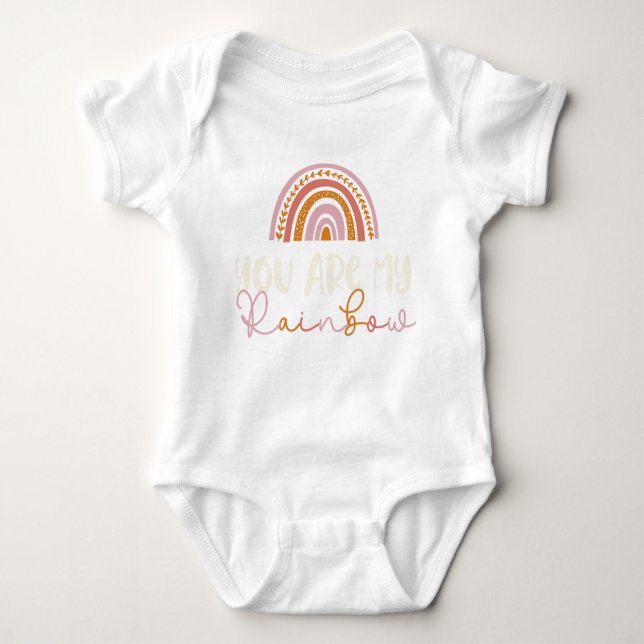 You are my Rainbow Baby T-Shirt   Bodysuit (Front)