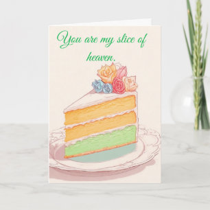You Are My Slice of Heaven Holiday Card