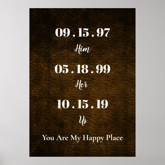 You Are My Special Place Poster (Front)