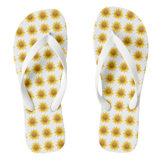 You Are My Sunflower Flip Flops (Footbed)