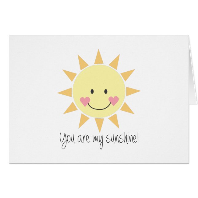 You Are My Sunshine! (Front Horizontal)