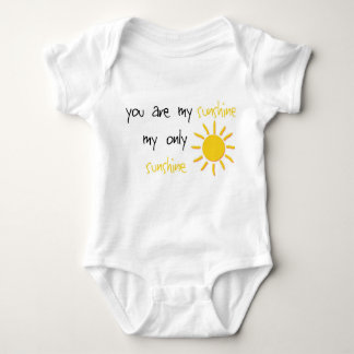 You Are My Sunshine Baby Bodysuit
