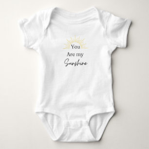 'You are my sunshine' Baby One-Piece Bodysuit