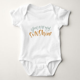You Are My Sunshine Baby Outfit Baby Bodysuit