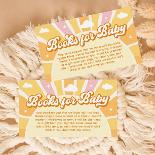 You are my sunshine Baby Shower Books for Baby Enclosure Card