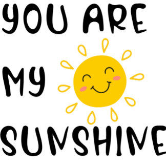 You Are My Sunshine Baby T-Shirt