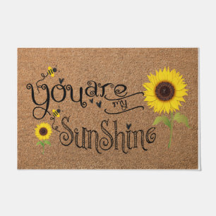 You Are My Sunshine Bee Lover Doormat