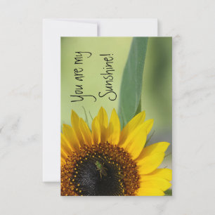 You are my Sunshine card