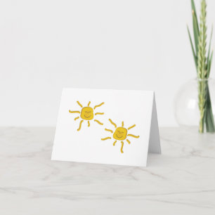 You are my sunshine card