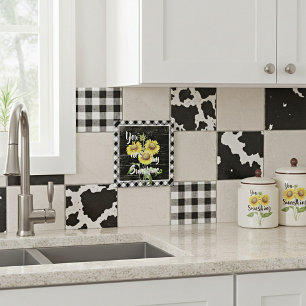 You are my sunshine ceramic tile