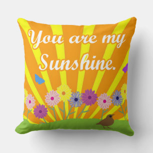 You Are My Sunshine Cute Cushion
