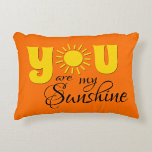 You are my sunshine decorative cushion