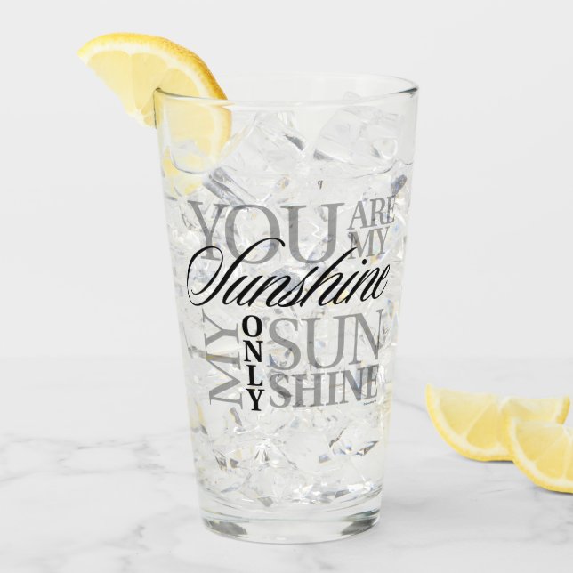 You Are My Sunshine Glass (Front Ice)