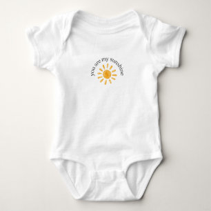 You are my Sunshine Graphic T-Shirt Baby Bodysuit