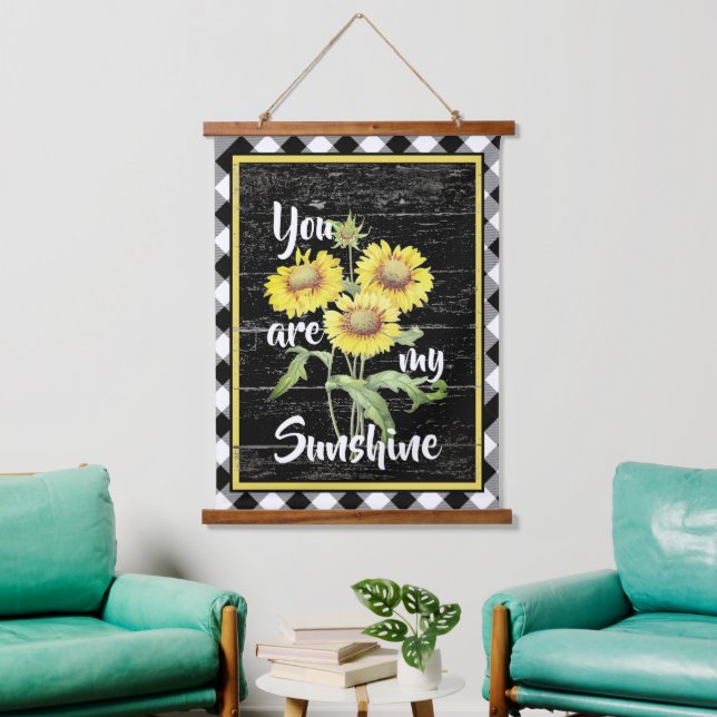 You are my sunshine  hanging tapestry (Living Room)