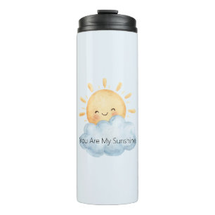 You Are My Sunshine Happy Sun Cloud Thermal Tumbler