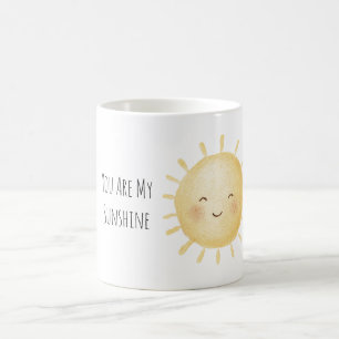 You Are My Sunshine Happy Sun Coffee Mug