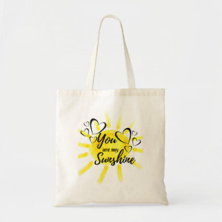 You Are My Sunshine Hearts Sun Tote Bag