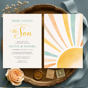 You are My Sunshine Here Comes the Son  Invitation