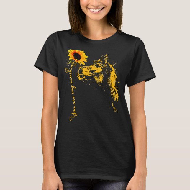 You Are My Sunshine Horse T-Shirt (Front)