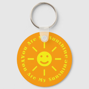 You Are My Sunshine Key Ring