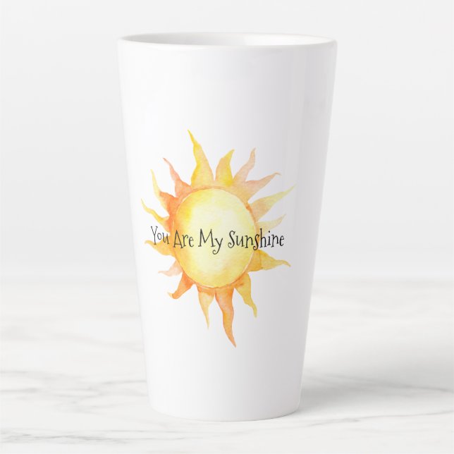 You Are My Sunshine Latte Mug (Front)