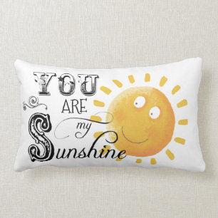 You Are My Sunshine Lumbar Pillow