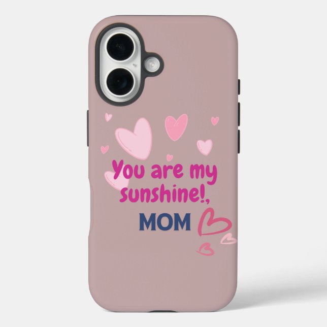 You Are My Sunshine, Mum  Case-Mate iPhone Case (Back)