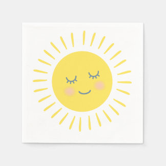 You are my sunshine napkin