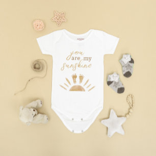 You are my Sunshine Nursery Boho Decor Baby Bodysuit