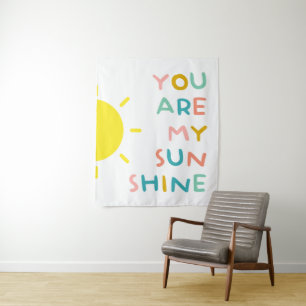 You Are My Sunshine Pastels Tapestry
