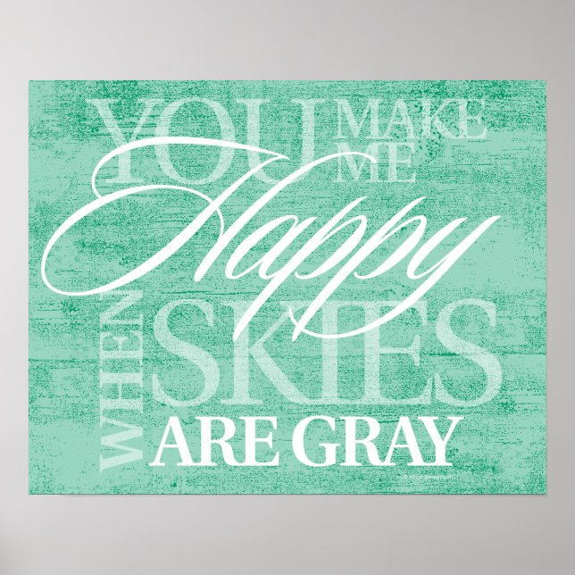 You Are My Sunshine Poster (Front)