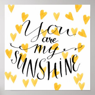 You Are My Sunshine Poster