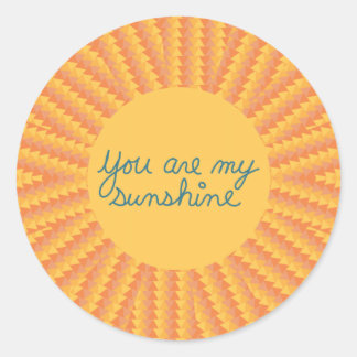 You Are My Sunshine - Sticker