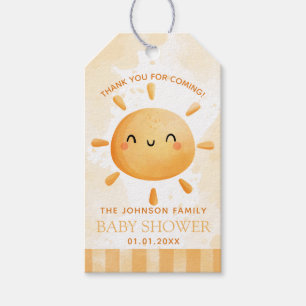 You Are My Sunshine Thank You Favour Gift Tag