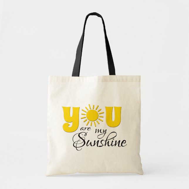 You are my sunshine tote bag (Front)