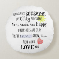 You are my Sunshine Word Art Typography