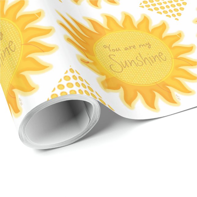 You are my Sunshine Wrapping Paper (Roll Corner)