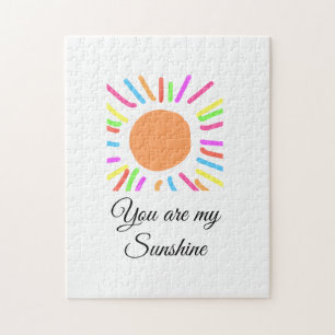 you are my sunshine yellow orange sun rays add nam jigsaw puzzle