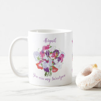 You Are My Sweetpea Personalized Mug