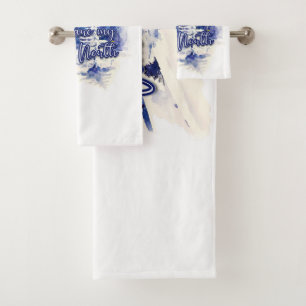 You Are My True North Bath Towel Set