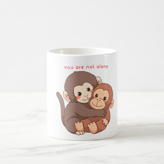 You are not alone Support Coffee Mug (Center)