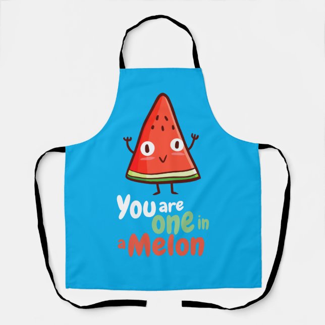 You are one in a Melon notebook Apron (Front)